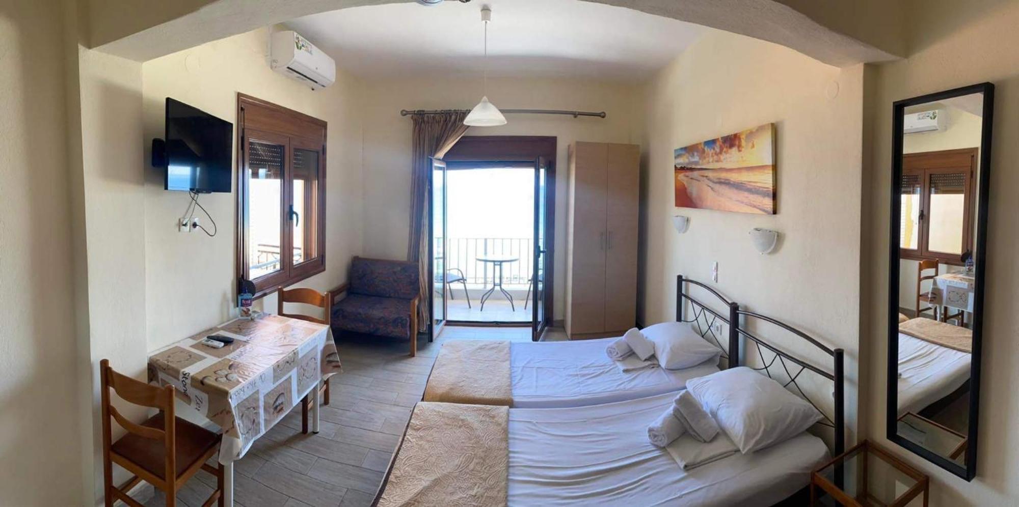 Diolkos Apartement Nea Roda Ruang foto